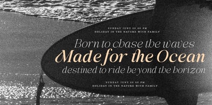 Avilona Font Poster 3