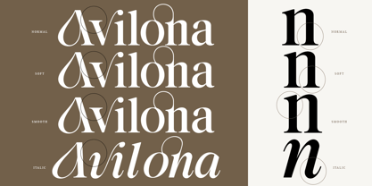 Avilona Font Poster 7