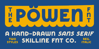 SFC Powen Font Poster 1