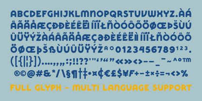 SFC Powen Font Poster 2