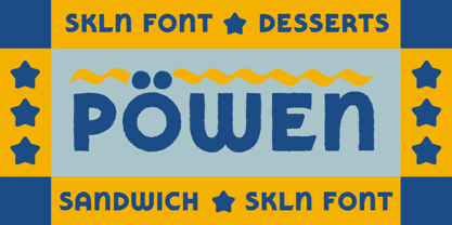 SFC Powen Font Poster 7