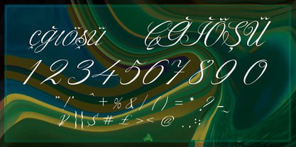Ahenk Font Poster 3