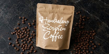 Hambalang Scriptem Font Poster 5