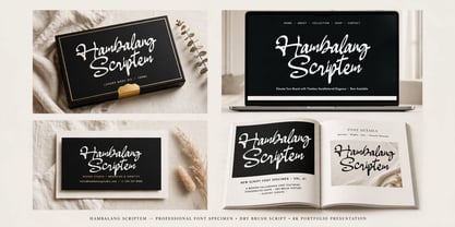 Hambalang Scriptem Font Poster 4