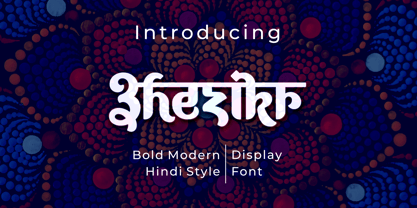 Bhezikr Font Poster 1
