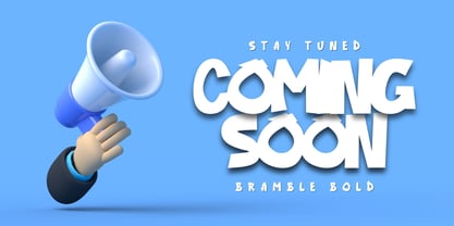 Bramble Bold Font Poster 5