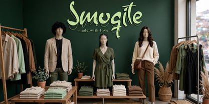 The Smoqite Font Poster 12