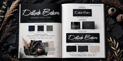 Dattuak Balimo Font Poster 2