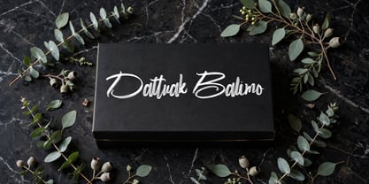Dattuak Balimo Font Poster 3