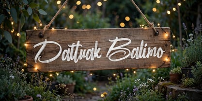 Dattuak Balimo Font Poster 7