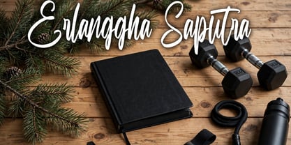 Erlanggha Saputra Font Poster 8