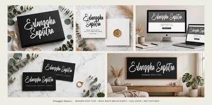Erlanggha Saputra Font Poster 5