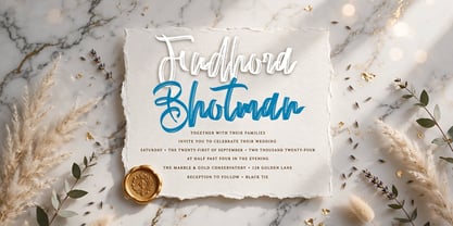 Fudhora Bhotman Font Poster 2