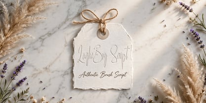 Laghe Buy Script Font Poster 8