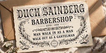 Amonic Ink Font Poster 7