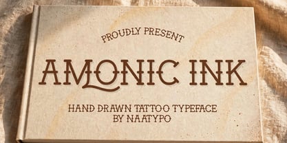 Amonic Ink Font Poster 2