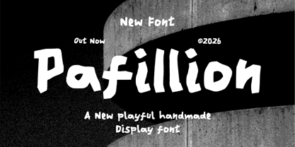 Pafillion Font Poster 1