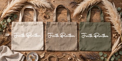 Faith Raither Font Poster 12