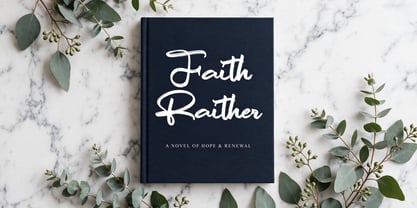 Faith Raither Font Poster 7