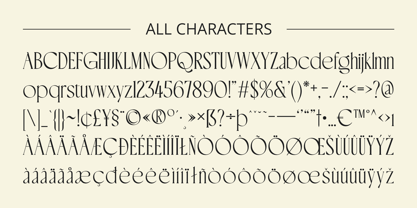 CS Calory Font Poster 6