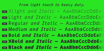 Sektor Font Poster 6