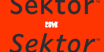 Sektor Font Poster 1