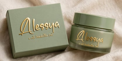 Alessya Font Poster 1