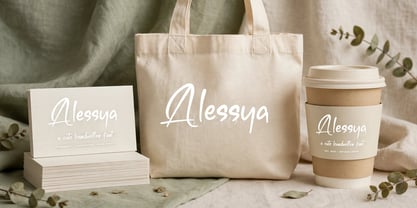 Alessya Font Poster 7