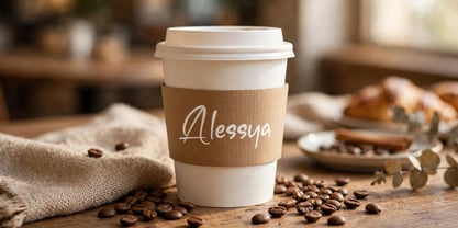 Alessya Font Poster 13