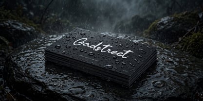 Gadstreet Font Poster 8