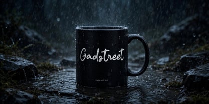 Gadstreet Font Poster 12