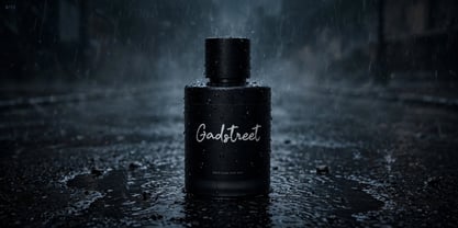 Gadstreet Font Poster 5