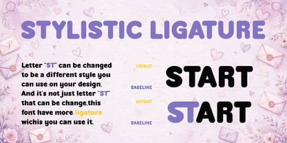 Note Boster Font Poster 3