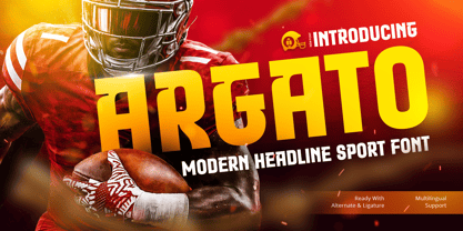 Argato Font Poster 1