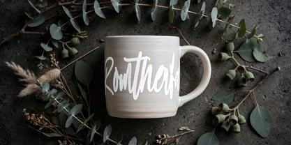 Romtherfal Font Poster 12
