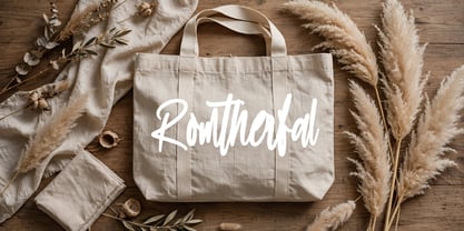 Romtherfal Font Poster 13