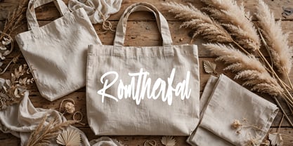Romtherfal Font Poster 6
