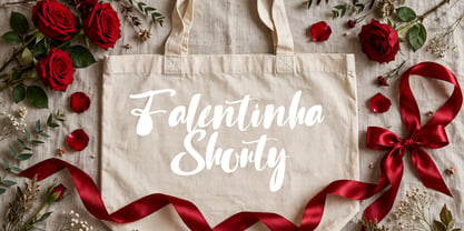 Falentinha Shouty Font Poster 11