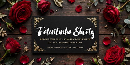 Falentinha Shouty Font Poster 5