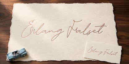 Erlang Falset Font Poster 4