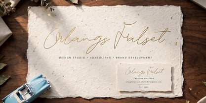 Erlang Falset Font Poster 6