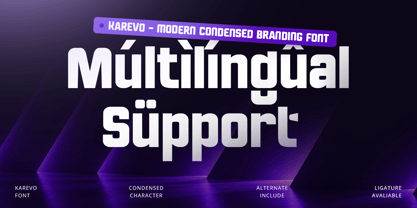 Karevo Font Poster 13