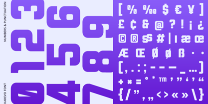 Karevo Font Poster 11