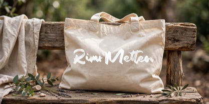 Rims Metteor Font Poster 8