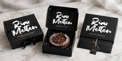 Rims Metteor Font Poster 13