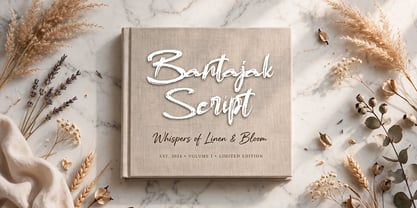 Bantajak Script Font Poster 4