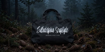 Billadelphia Scriptyde Font Poster 2
