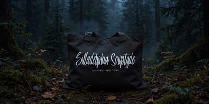 Billadelphia Scriptyde Font Poster 10