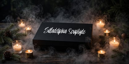 Billadelphia Scriptyde Font Poster 1
