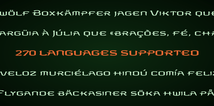 Antigen Font Poster 10